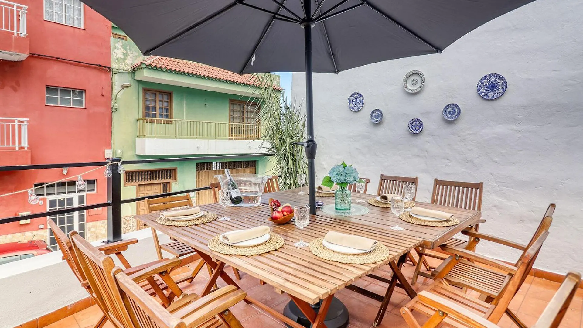 Spacious House With Bbq And Ocean Teide View, 10 Minutes From City Puerto de la Cruz  Appartement